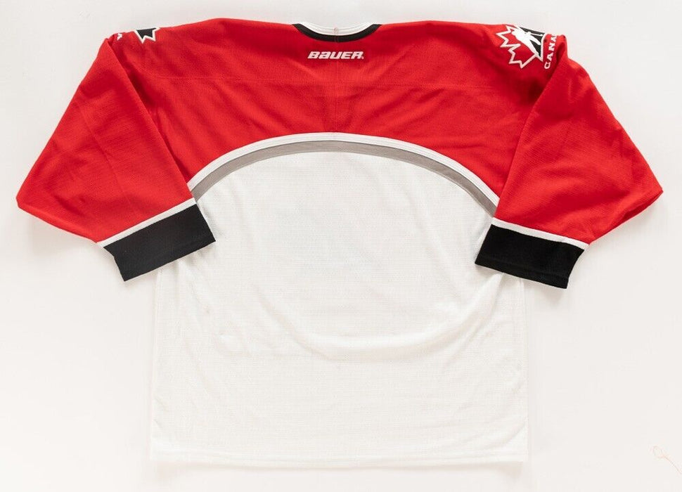 Wayne Gretzky Mario Lemieux Team Canada Olympics Signed Jersey PSA DNA