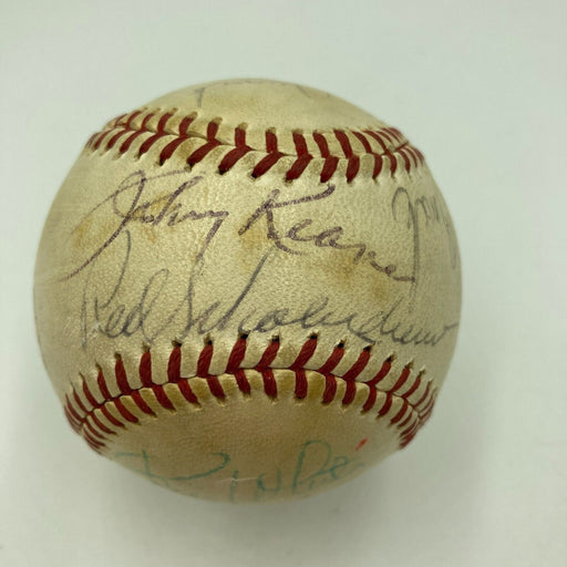 1964 St. Louis Cardinals World Series Champs Team Signed Baseball Beckett COA