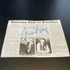 Lot Of 2 Larry King Signed Autographed News Photos