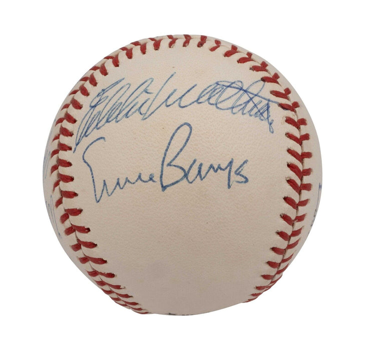 500 Home Run Signed Baseball Mickey Mantle Willie Mays Hank Aaron 10 Sigs PSA