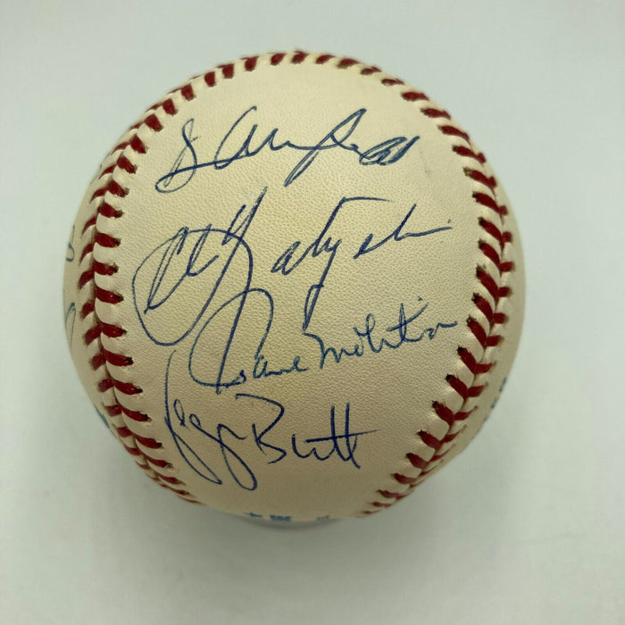 3,000 Hit Club Signed Baseball 16 Sigs Willie Mays Hank Aaron Stan Musial JSA