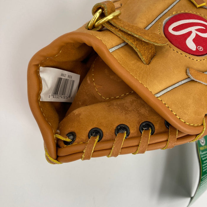 Derek Jeter Signed 1996 Rookie Of The Year Rawlings Baseball Glove PSA DNA COA