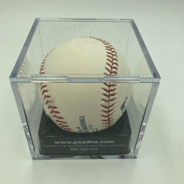 Gordie Howe Signed Major League Baseball PSA DNA Graded 9.5 Mint+