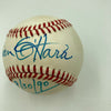 Maureen O'Hara Signed Autographed American League Baseball JSA COA Movie Star