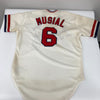 Stan Musial Signed Authentic Rawlings St. Louis Cardinals Jersey JSA COA