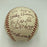 Earle Combs Sweet Spot Hall Of Fame Multi Signed American League Baseball JSA