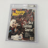 Michael Jordan Signed 1992 NBA Finals Sports Illustrated Beckett Graded 9 MINT