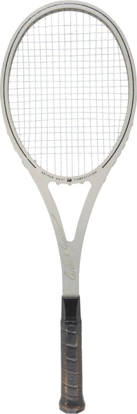 Arthur Ashe Twice-Signed Personal Game Used Tennis Racket PSA DNA COA RARE