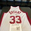 Kobe Bryant Signed Lower Merion #33 High School Jersey PSA DNA COA RARE