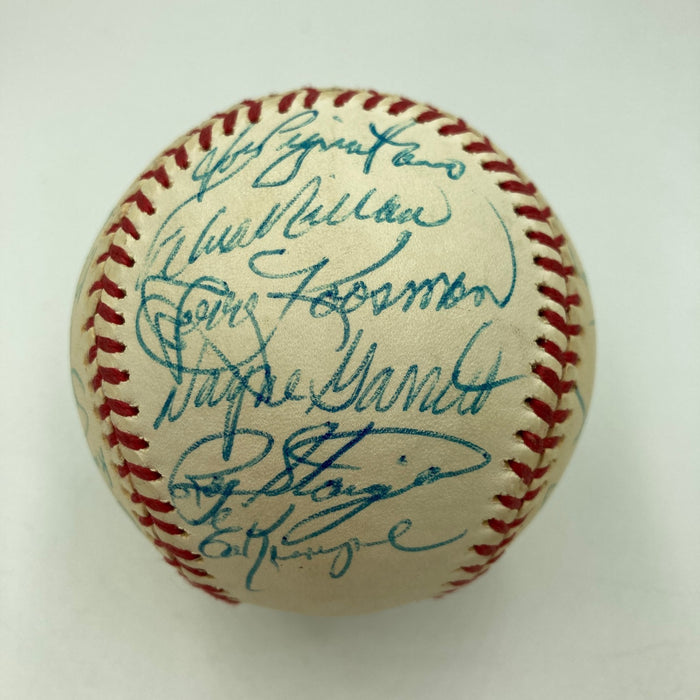 1976 New York Mets Team Signed National League Baseball Tom Seaver Beckett COA