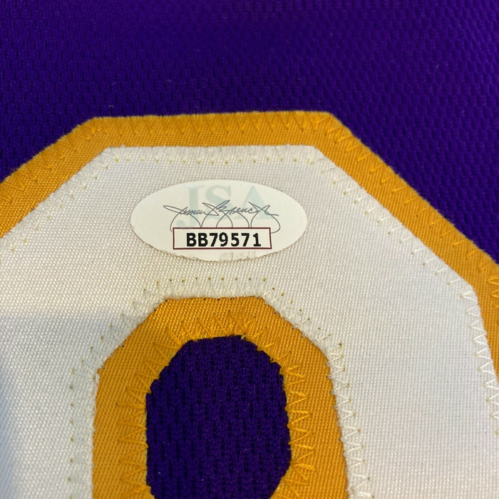 Kobe Bryant Signed 2000-01 Los Angeles Lakers Back 2 Back Pro Cut Jersey UDA JSA