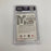 2005 Donruss Classics Willie Mays Auto Game Used Jersey Bat #5/5 PSA