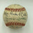 Mickey Mantle Joe Dimaggio Mrs. Babe Ruth Mrs. Lou Gehrig Signed Baseball PSA