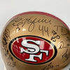 2022 San Francisco 49ers Team Signed Full Size Helmet 32 Sigs PSA DNA COA