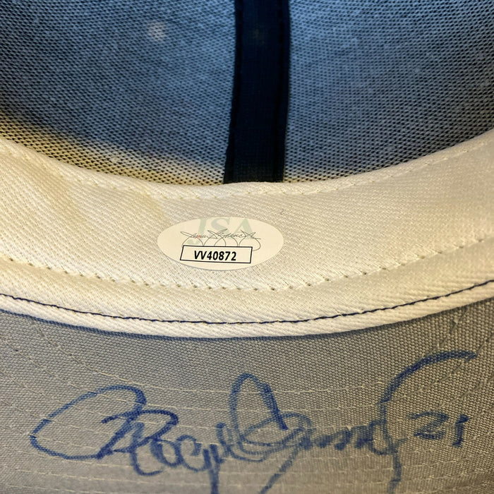 Roger Clemens #21 Signed Toronto Blue Jays Game Model Baseball Hat JSA COA