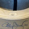Roger Clemens #21 Signed Toronto Blue Jays Game Model Baseball Hat JSA COA