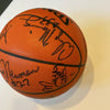 1992-93 Charlotte Hornets Team Signed Spalding Official NBA Game Basketball