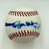 President Bill Clinton "William Jefferson" Full Name Signed MLB Baseball PSA DNA