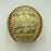 Willie Mays Hank Aaron Stan Musial 1950's Hall Of Fame Multi Signed Baseball JSA