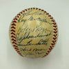 Willie Mays Hank Aaron Stan Musial 1950's Hall Of Fame Multi Signed Baseball JSA