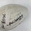 Jim Brown Tom Landry Dan Marino Hall Of Fame Multi Signed Football 31 Sigs JSA