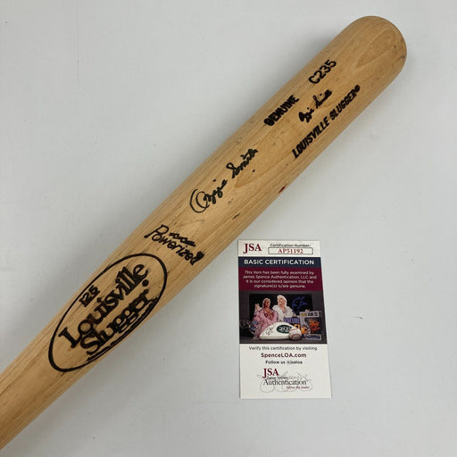 Ozzie Smith Signed 1990's Louisville Slugger Game Model Baseball Bat JSA COA