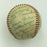 1955 Chicago Cubs Team Signed National League Baseball Ernie Banks JSA COA