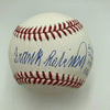 Frank Robinson Signed Inscribe STAT Baseball PSA DNA Auto Grade 10 GEM MINT