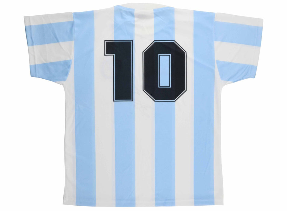 Diego Maradona Signed Argentina Game Model Jersey PSA DNA COA