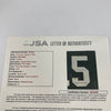 Bart Starr "Super Bowl I & II MVP" Signed Green Bay Packers Jersey JSA COA