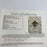 1995 Atlanta Braves Team Signed World Series Patch JSA COA Maddux Smoltz Chipper