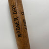 Honus Wagner Signed Louisville Slugger Honus Wagner Day Mini Baseball Bat JSA