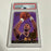 1993-94 Fleer Karl Malone Signed Promo Card With Fleer Stamp PSA DNA RARE