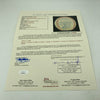 1986 New York Mets World Series Champs Team Signed Baseball JSA COA