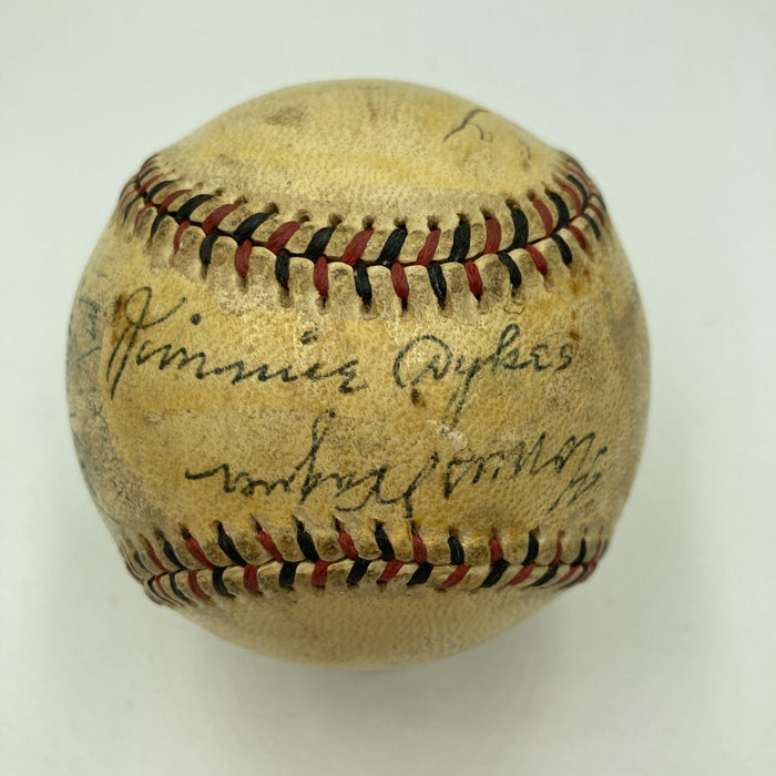 Honus Wagner Sweet Spot Signed Vintage 1940's Baseball Beckett COA
