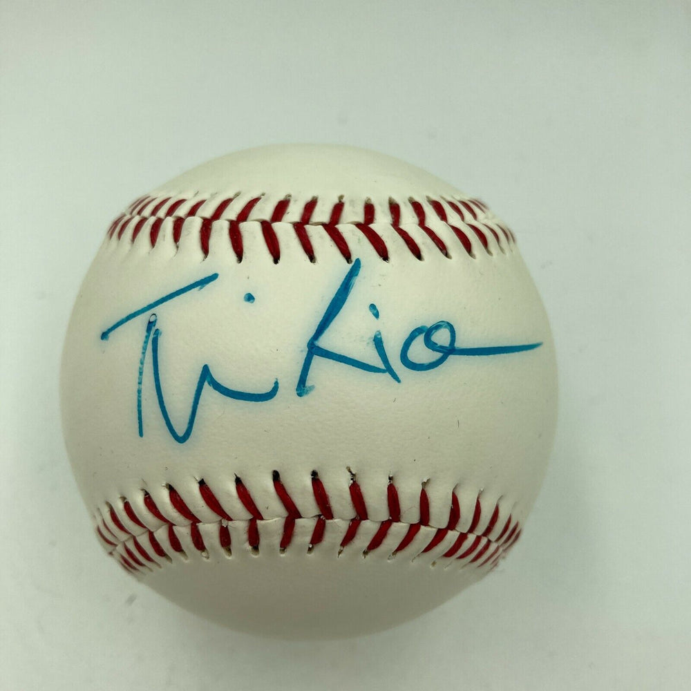 Sir Tim Rice Signed Autographed Baseball With JSA COA Movie Star