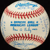 1949-1953 New York Yankees World Series Champs Multi Signed Baseball JSA COA