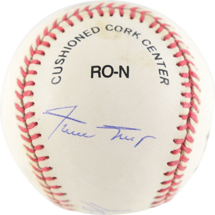 Willie Mays, Hank Aaron, Eddie Murray 3500 Club Signed Baseball PSA DNA COA