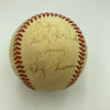 Willie Mays Bobby Thomson Branca Shot Heard 'Round World Signed Baseball PSA DNA