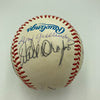 Ted Williams & Joe Dimaggio Hall Of Fame Multi Signed Baseball JSA COA