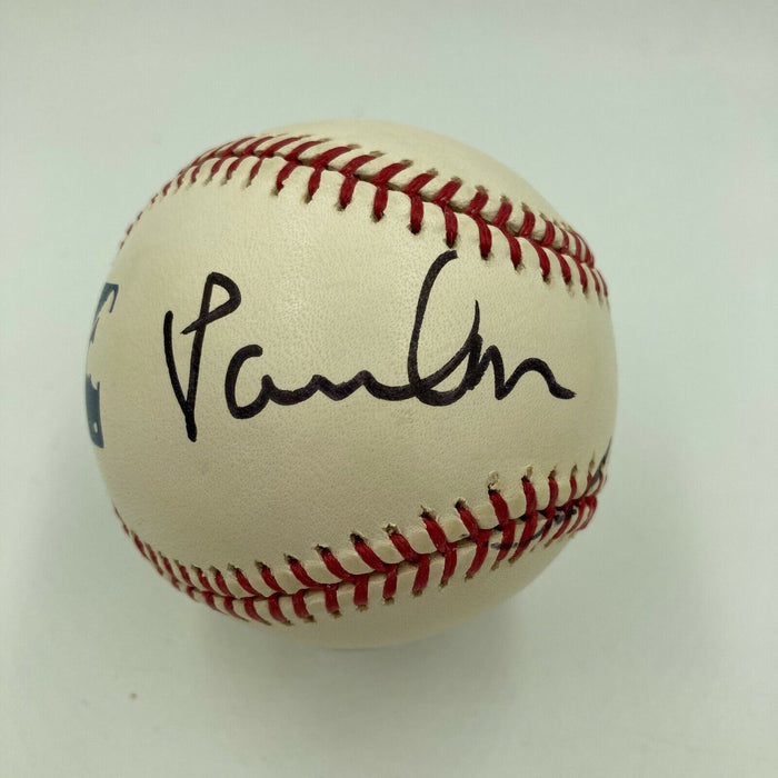 Paul McCartney Single Signed Major League Baseball With Beckett COA The Beatles