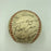 Nice 1953 Boston Red Sox Team Signed American League Harridge Baseball JSA COA