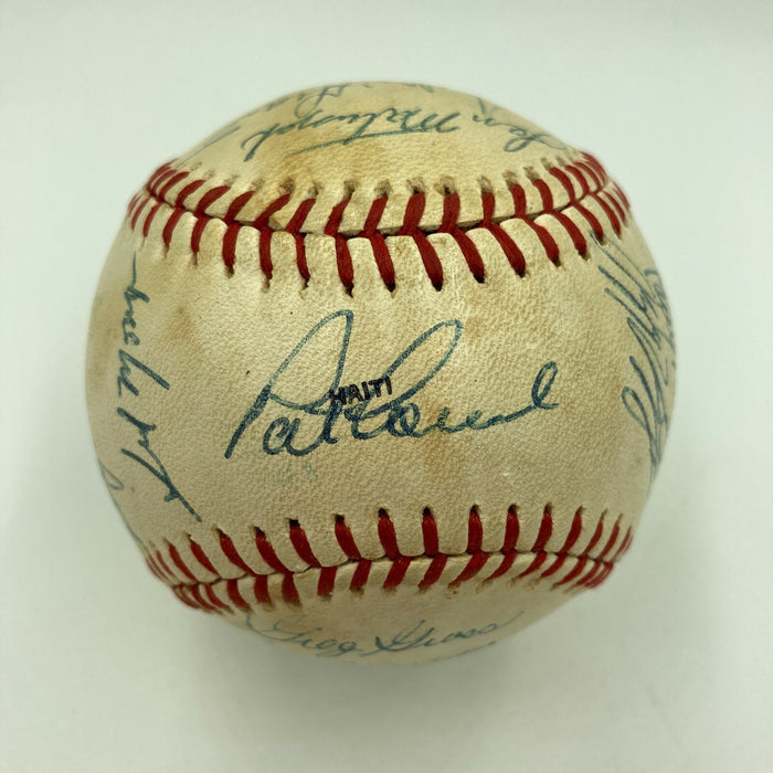 Beautiful 1983 Philadelphia Phillies NL Champs Team Signed Baseball JSA COA