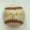 Larry KIng CNN Signed Autographed Baseball JSA COA