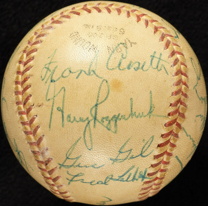 1969 Seattle Pilots Inaugural Season Team Signed Baseball Beckett COA