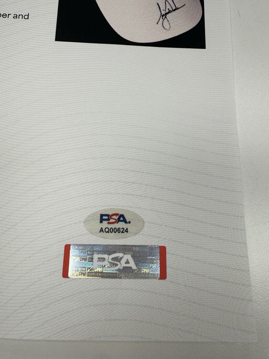 Tiger Woods Signed Autographed Nike Golf Hat Cap PSA DNA COA
