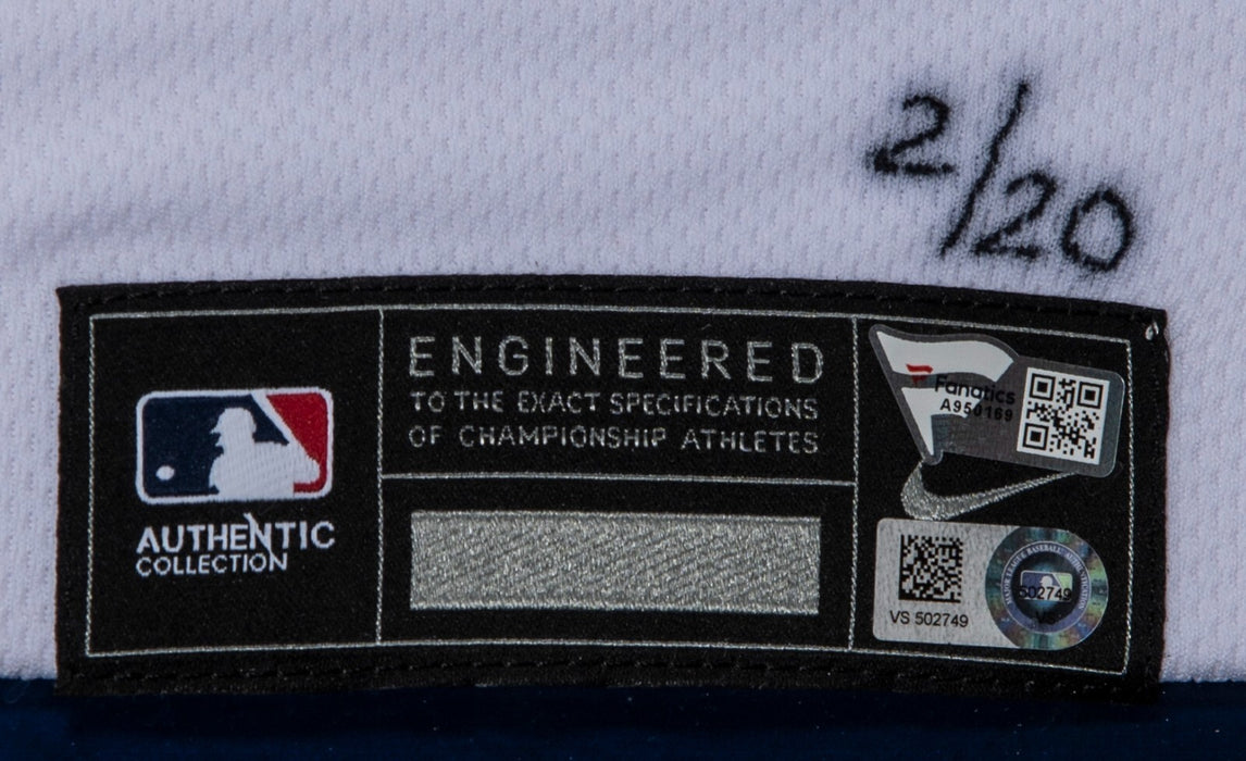 2020 Los Angeles Dodgers World Series Champs Team Signed Jersey Fanatics