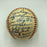 1958 New York Yankees World Series Champs Team Signed Baseball PSA DNA COA