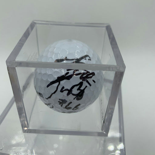 Williams Roberts NY Giants NFL Signed Autographed Golf Ball PGA With JSA COA