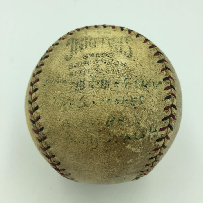 1931 Jim Bottomley Signed Game Used National League Baseball JSA COA